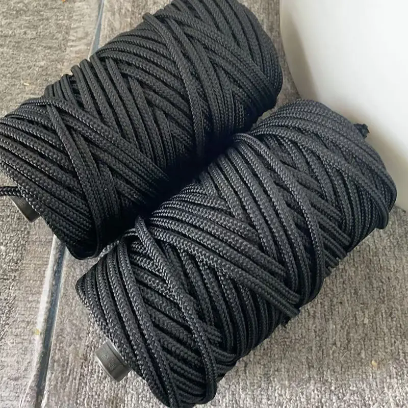 Kaip 6 mm juoda nailoninė virvė užtikrina patikimą našumą lauko sąlygomis? Kaip 6 mm juoda nailoninė virvė užtikrina patikimą našumą lauko sąlygomis?