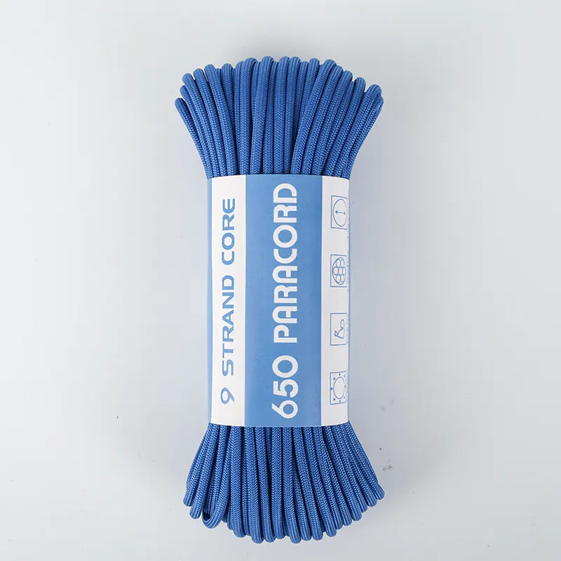 9 sruogų šerdis 4mm 650 poliesteris Paracord
